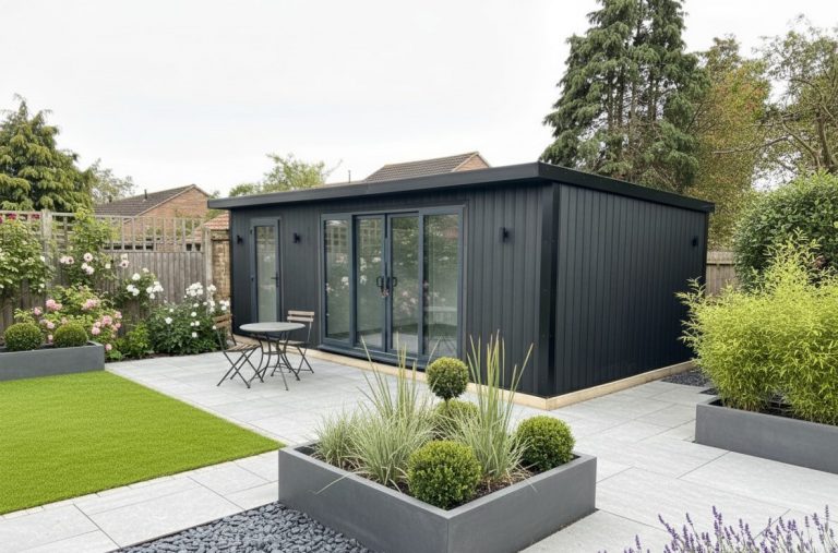 Anthracite Garden Studio